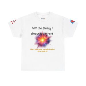 Empowering Energy Graphic Tee for Mindfulness & Positivity