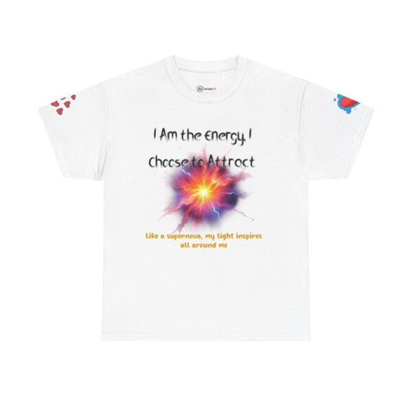 Empowering Energy Graphic Tee for Mindfulness & Positivity