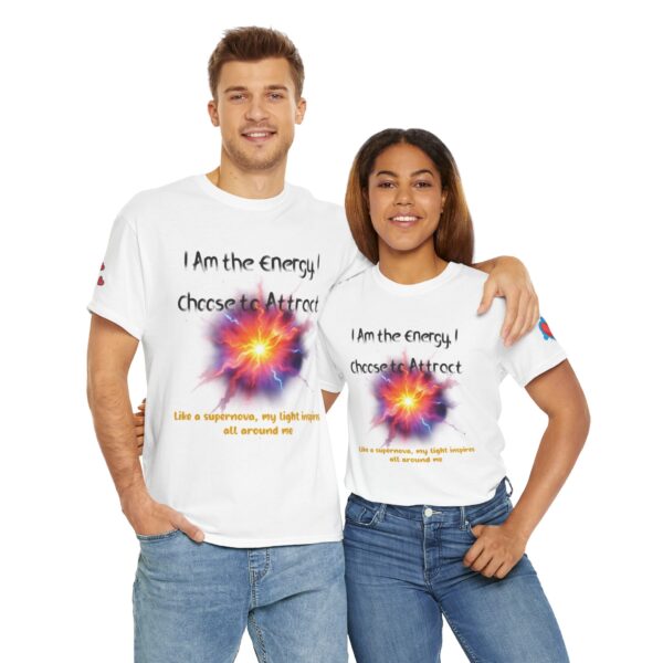 Empowering Energy Graphic Tee for Mindfulness & Positivity - Image 6