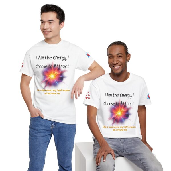 Empowering Energy Graphic Tee for Mindfulness & Positivity - Image 22