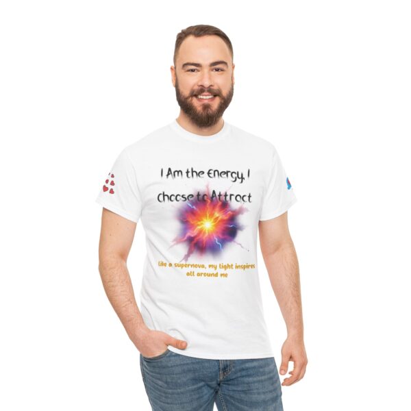 Empowering Energy Graphic Tee for Mindfulness & Positivity - Image 9